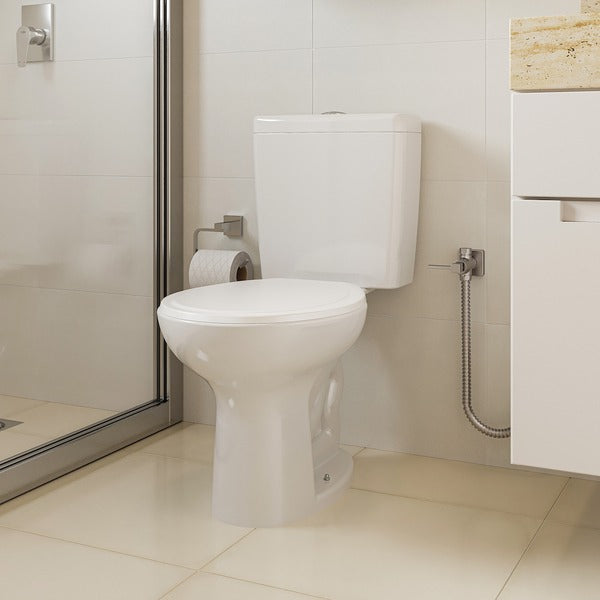 Vaso Sanitário para Caixa Acoplada Branco Saída Vertical Eco Plus Celite